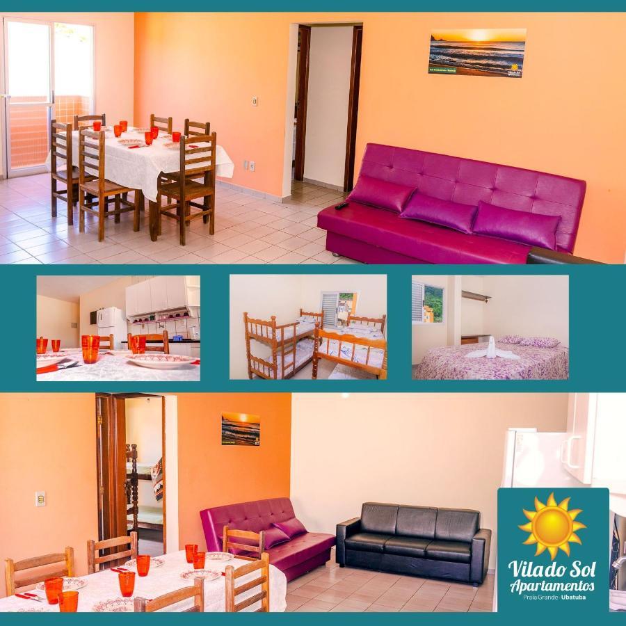 Apartamento Praia Grande Ubatuba 2 Vagas Garagem Internet Wifi Экстерьер фото